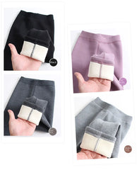 Girl fleece leggings for winters