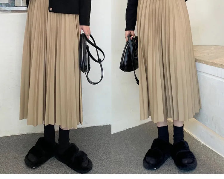 A-Line Casual Maternity Skirt