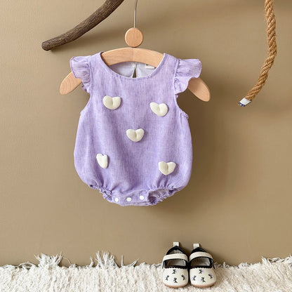 Short Sleeved Triangle Jumpsuit