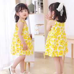 Kids Cotton Casual Dress