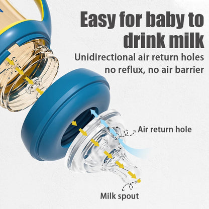 Silicone nipple bottle