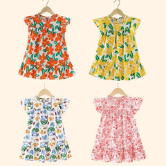 Children Cotton Beach Dress