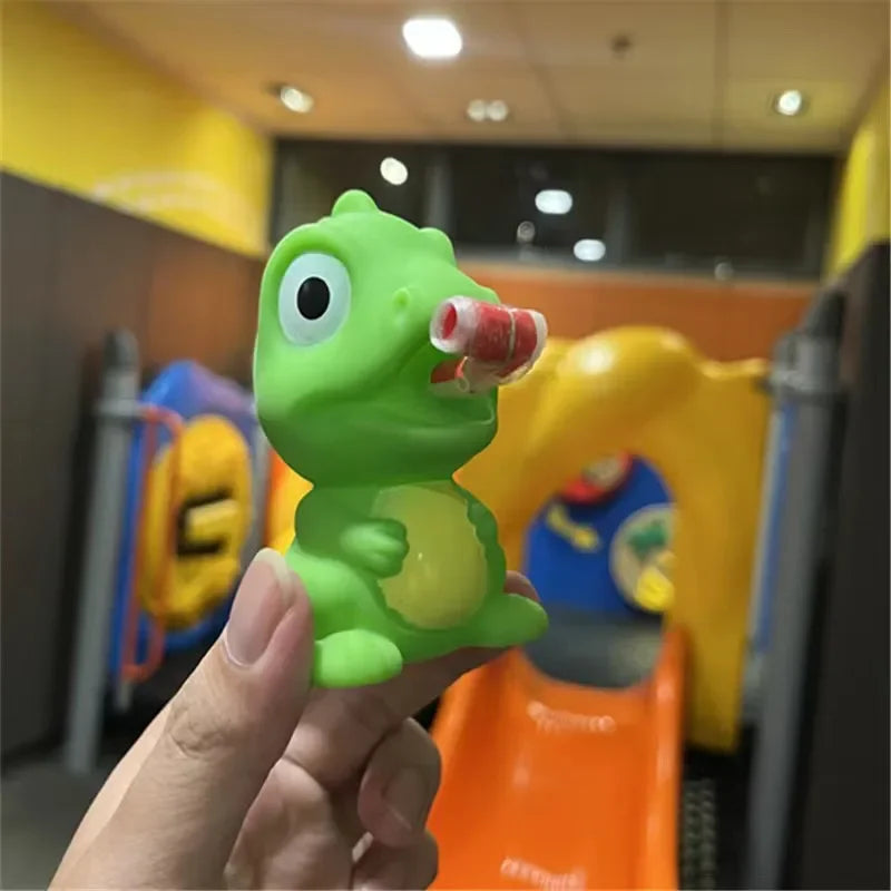 Pinch Frog Dinosaur Sticking Tongue  For Kids - PAMU8