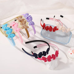Girls' Butterfly Pearl Headbands, 4-Piece Set