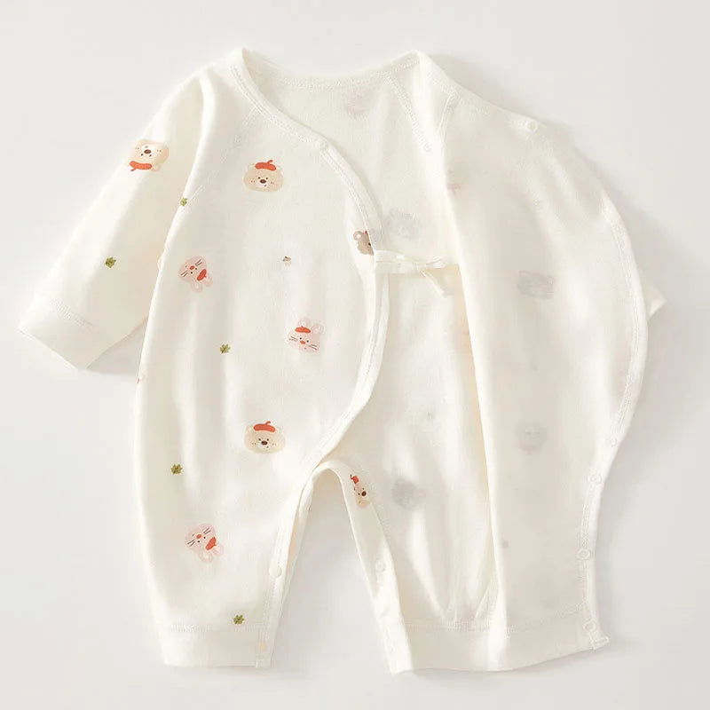 Butterfly Cotton Baby Jumpsuit