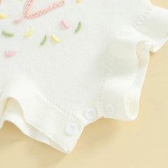 Baby Girl Birthday Romper