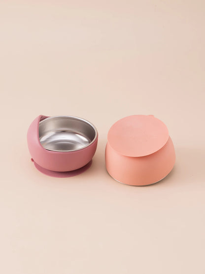 4PCS Stainless Steel Baby Feeding Set
