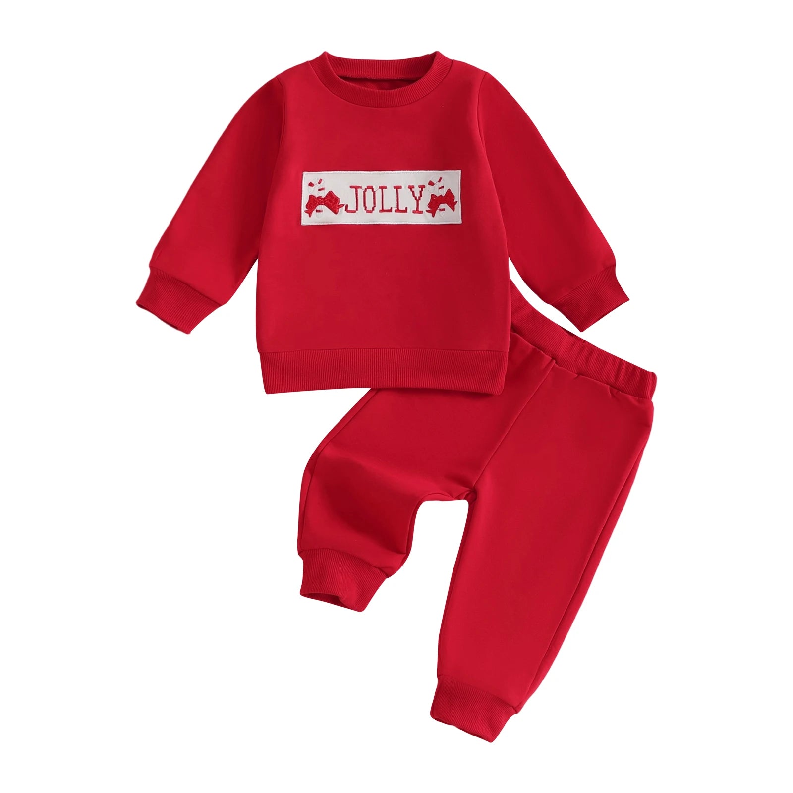 Christmas Baby Sweatshirt Set