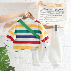 Striped Long Sleeve Baby Set