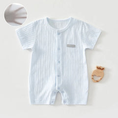Cute Short Sleeve Infant Romper