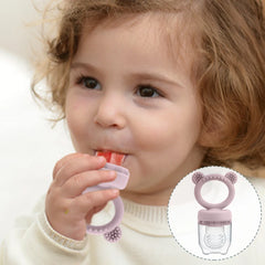 Baby Fruit Feeder Pacifier, Teething Food Nibbler