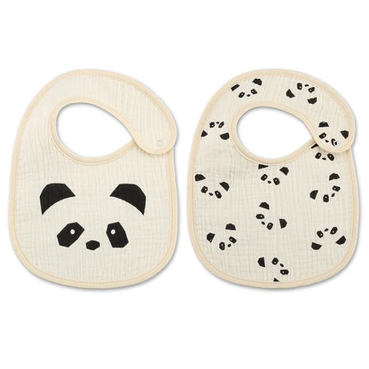 2pcs Waterproof Baby Bibs