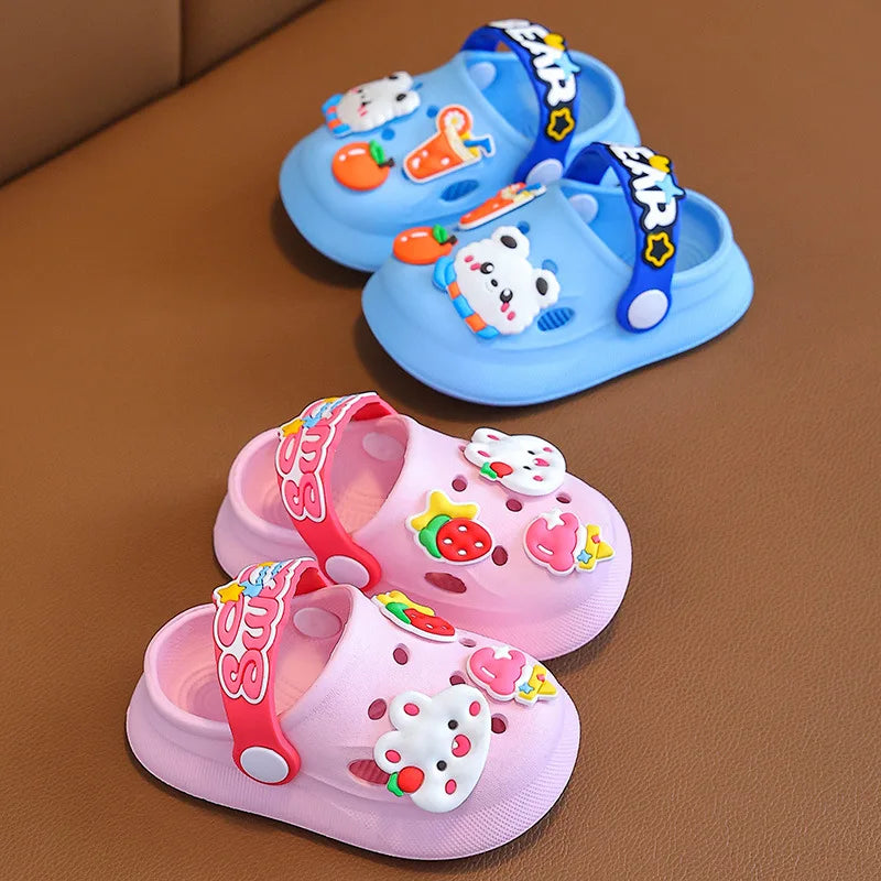Kids Summer Hole Sandals USA | Anti-Skid Beach Shoes