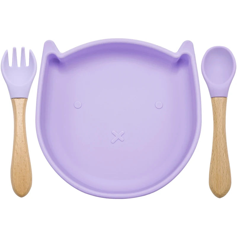 Silicone Cartoon Shape Plates
