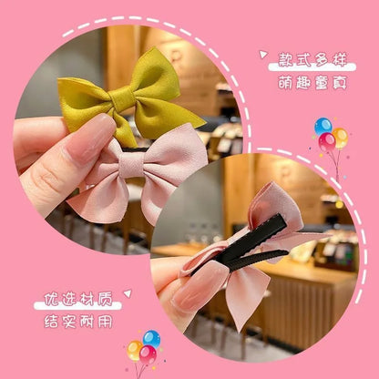 Cute Bow Red Clips Baby Hairpins - PAMU8