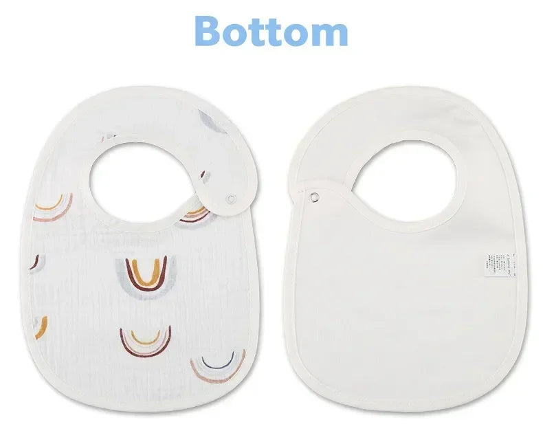2pcs Waterproof Baby Bibs