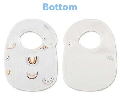 2pcs Waterproof Baby Bibs