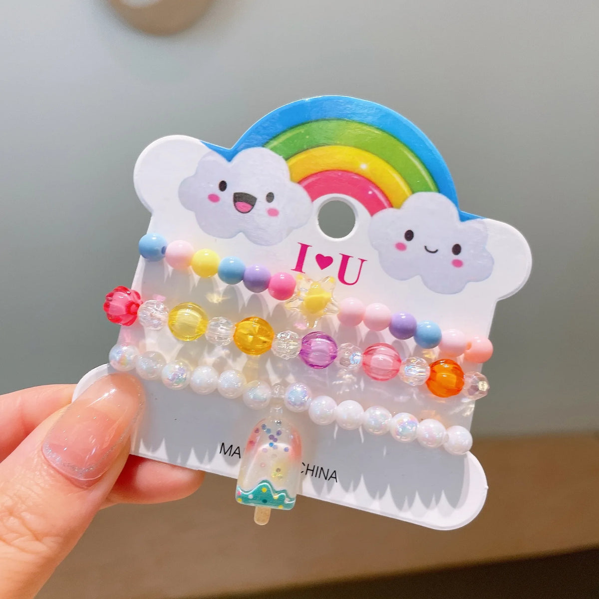 Colorful Resin Charm Bracelets for Girls | PAMU8