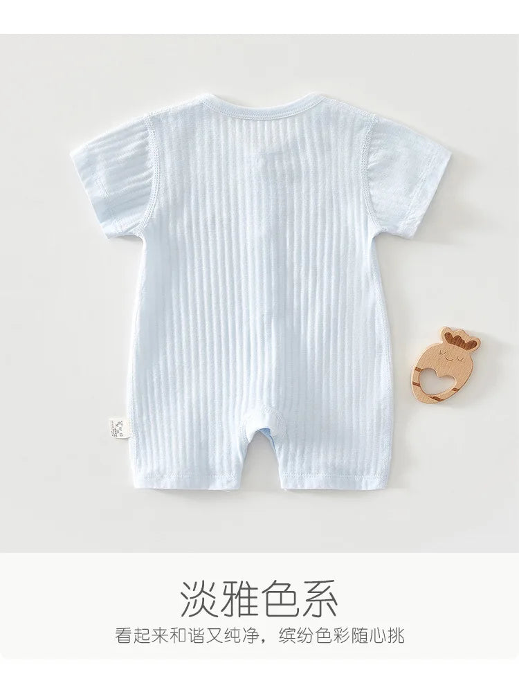 Cute Short Sleeve Infant Romper
