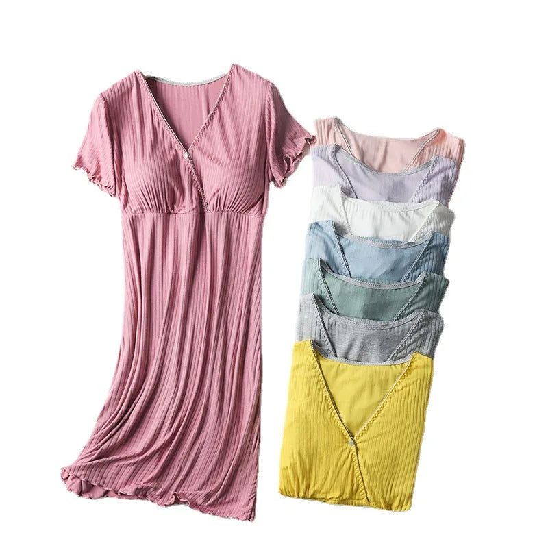 Maternity Sleepwear Dress
