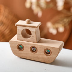 Wooden Plane and Helicopter Toy Set