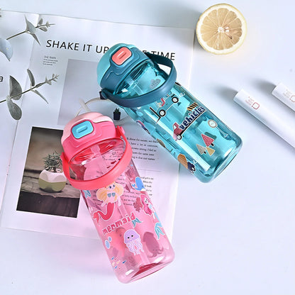 Children's Water bottle with straw