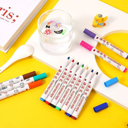 8/12 Colors Water Floating Painting Brush