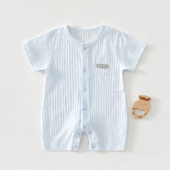 Cute Short Sleeve Infant Romper