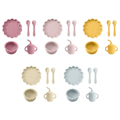 Baby Feeding Plate Set, 5-Piece Toddler Dinnerware