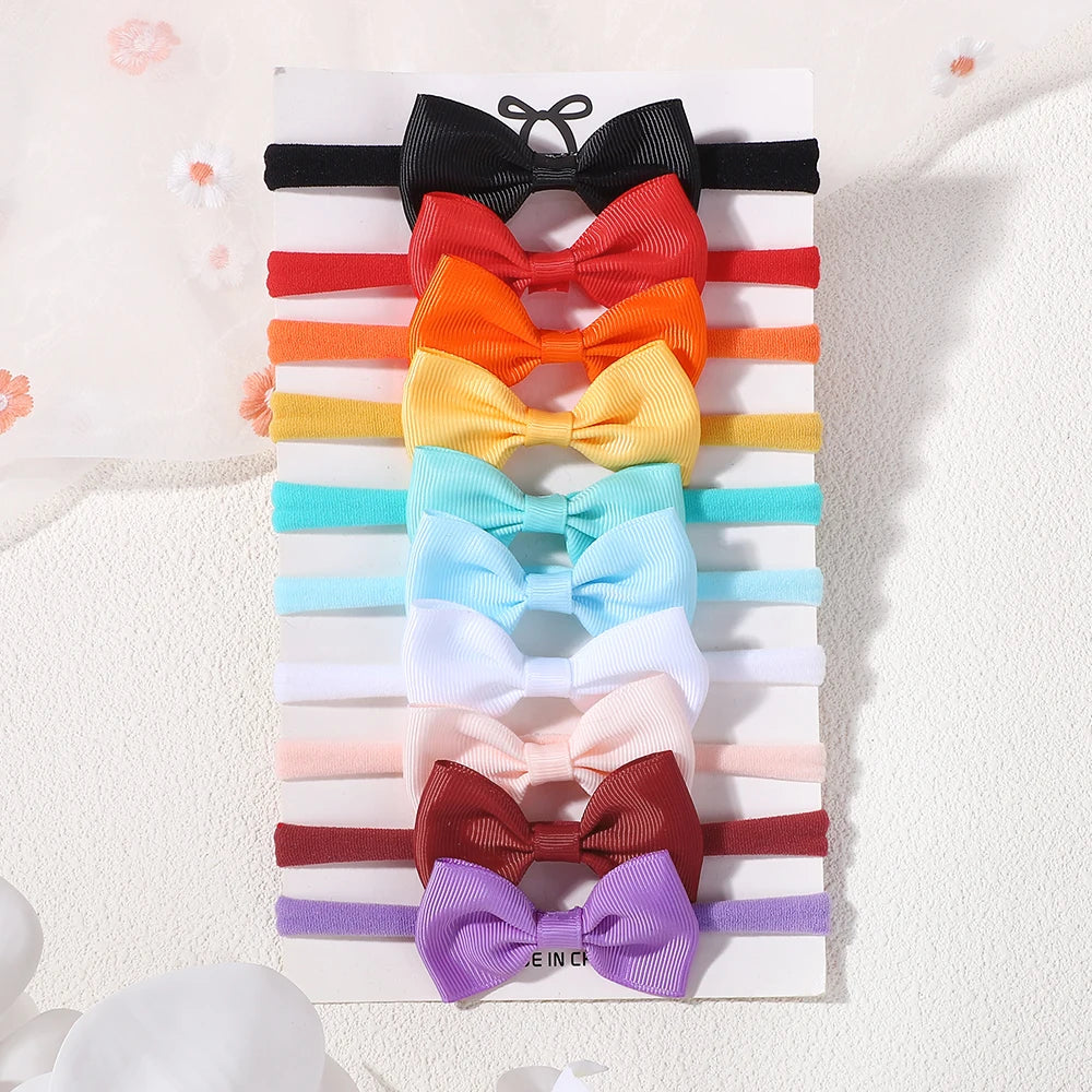 Ribbon Bows Flowers Headband
