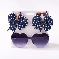 Headwear sunglasses set