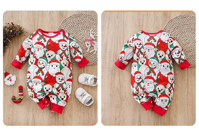 Christmas Newborn Baby Romper