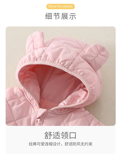 Baby Warm Fleece Jumpsuit