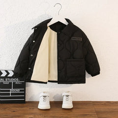 Cozy Plus Velvet Kids Coat