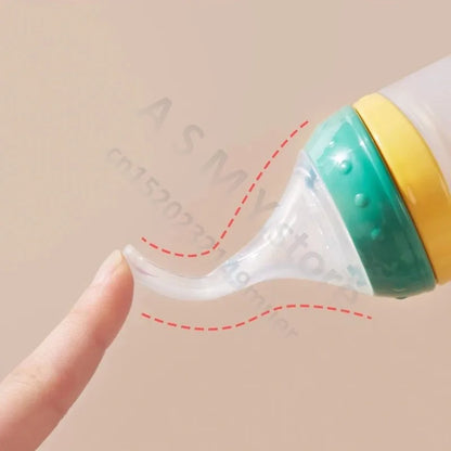 Squeezing Feeding Bottle