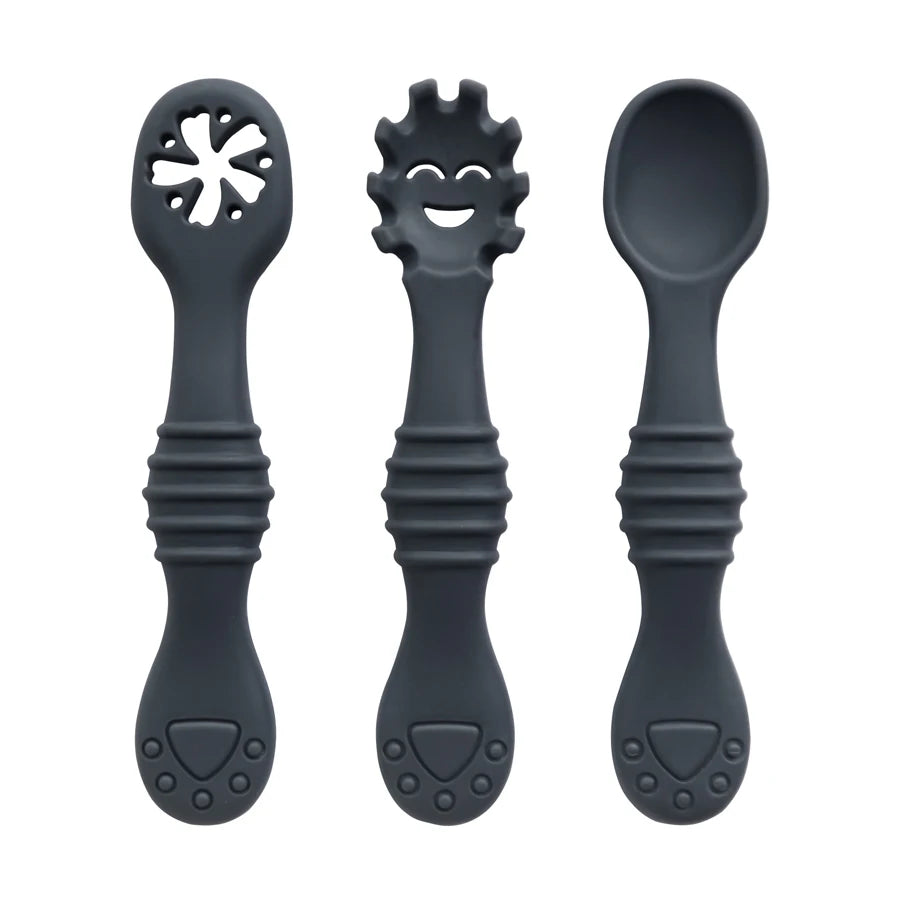 Baby Feeding Spoons, 3-Piece Toddler Utensil Set
