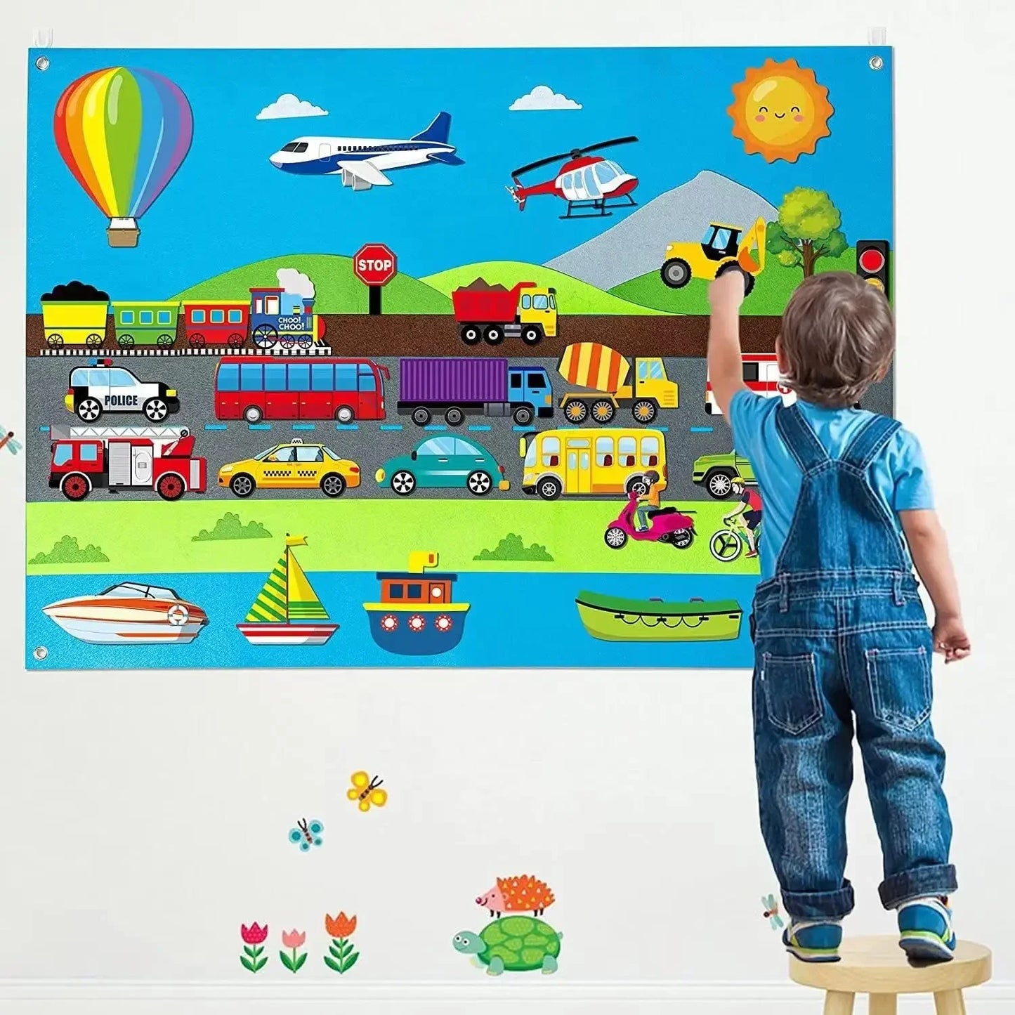 Felt Story Board Set kids Toy