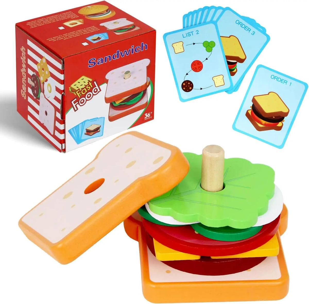 Sandwich Stacking Toys