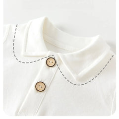 Solid Color Winter Baby Jumpsuit