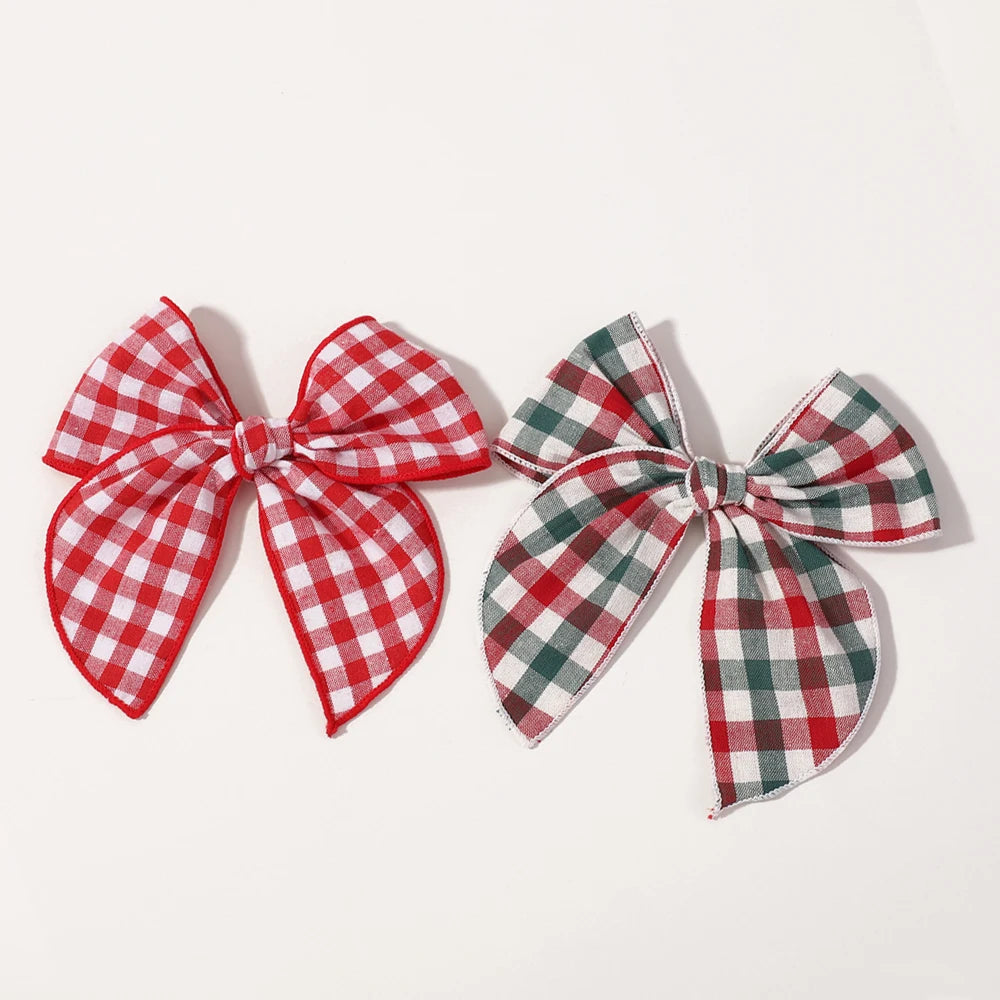 Christmas Bows Hair Clips