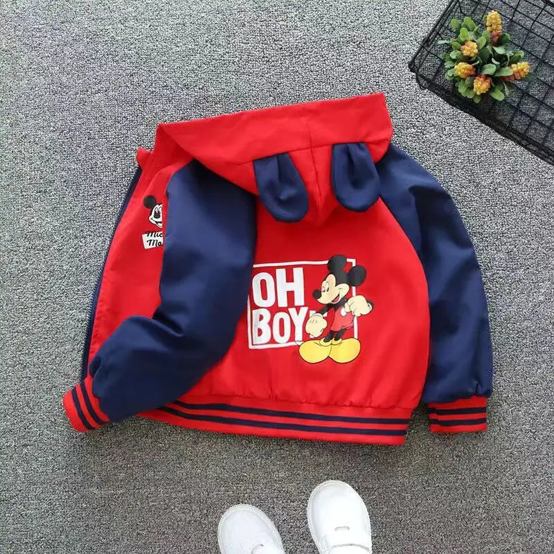 Cartoon Mickey Minnie Kids Jacket