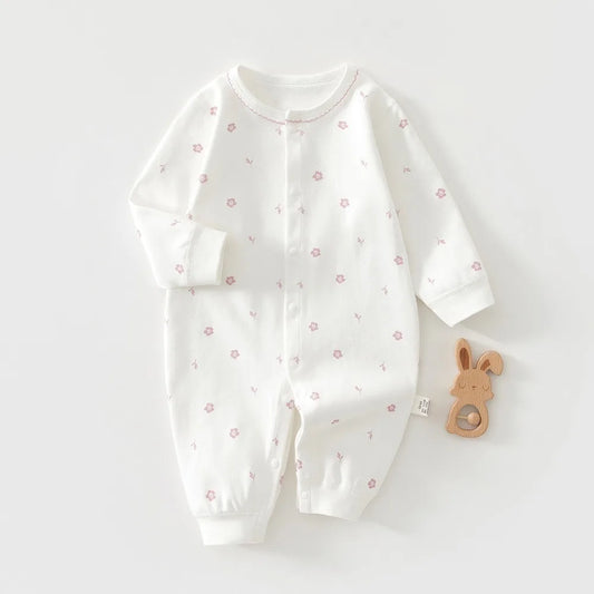 Long Sleeve Infant Cotton Romper