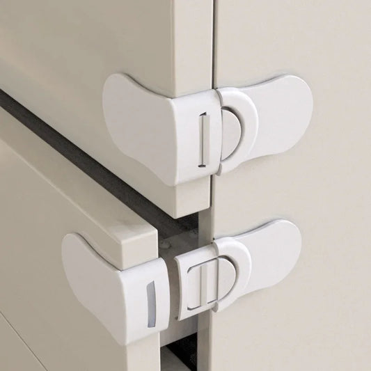 Child safety drawer lock product image – choose 1, 3, or 5 pieces