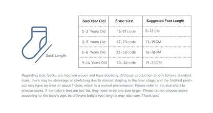 5Pairs 1-16Years High-End Girls'Socks