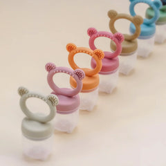 Baby Fruit Feeder Pacifier, Teething Food Nibbler