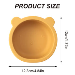 Toddler Training Tableware, Non-Slip Feeding Plate