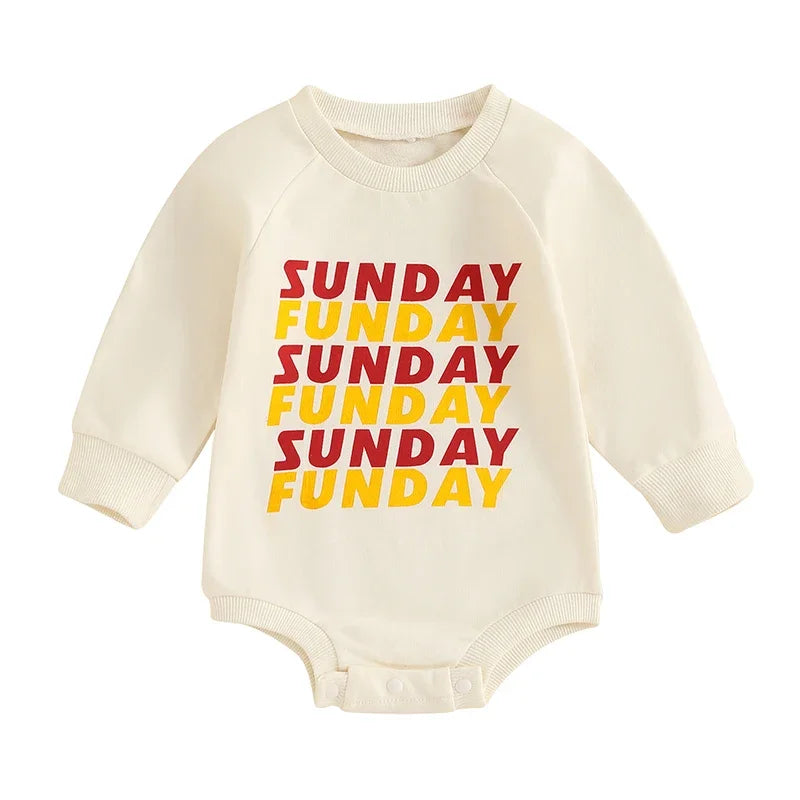 Letter Print Crewneck Jumpsuit