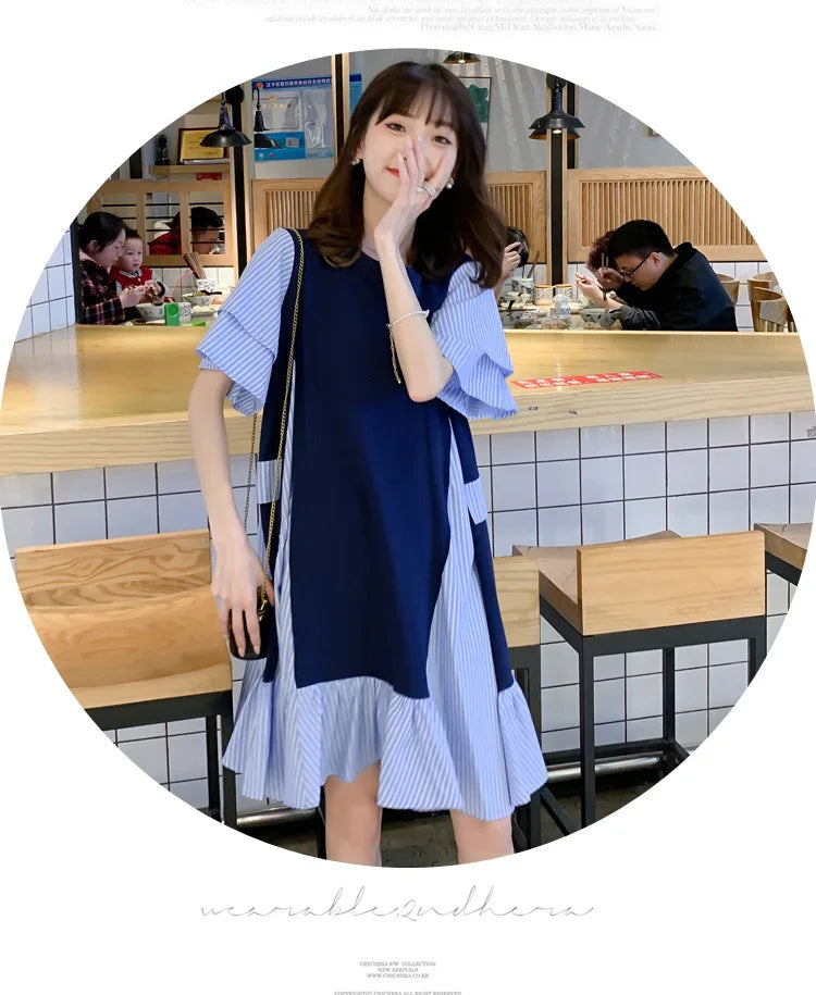 Fashion New Casual Maternity Dress