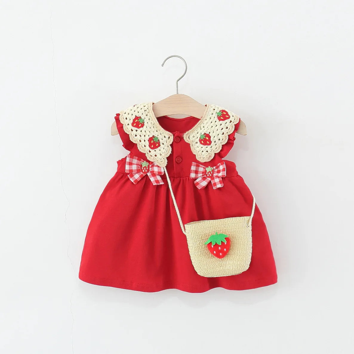 Sleeveless Cotton Baby Girl Dress