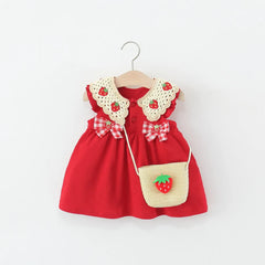 Sleeveless Cotton Baby Girl Dress